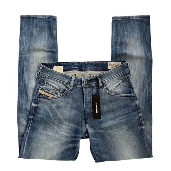 DIESEL Belther R823X Regular Slim Tapered Jeans Size 28 X 30 $228 - Picture 7 of 11